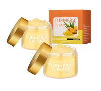 Crema de Cúrcuma con Vitamina C, Crema Rejuvenecedora de Cúrcuma, Loción Iluminadora Natural, Reafirmante, Apta para Rostro y Cuerpo
