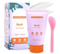 Crema de depilación corporal de 150 ml, crema de depilación para zonas íntimas, Bye Bye Bush, crema de depilación para hombres y mujeres, crema para eliminar el pelo para axilas, piernas, zonas