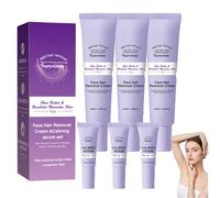Crema de depilación facial de MedicPure, suero de crema de depilación para las piernas de la cara, fórmula suave y indolora, segura para la piel sensible, piel lisa duradera (3pcs)