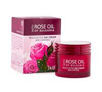 Crema de día antiedad multiactiva con aceite de rosas y agua de rosas con protección UV - Multi Active Day CREAM AGE CONTROL 50 ml