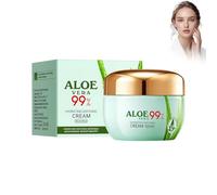 Crema de día de aloe vera, 50 g, con aloe vera, hidratante, regeneradora para el cuerpo y la cara, hidrata intensamente 48 horas, cuida y llena