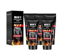 Crema de erección para hombres, crema de erección la potencia sexual, aceite esencial para masaje energético del pene para el cuidado, el retraso del rendimiento y el aumento de la fuerza (M,5PC)