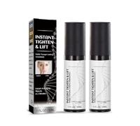 Crema De Estiramiento Facial InstantáNeo,SéRum Reafirmante Para El Cuello Los Ojos,Sueros Faciales Rellenadores,Reduce Los Poros,Bombea LíNeas Finas,Tensor Facial (2 piezas)