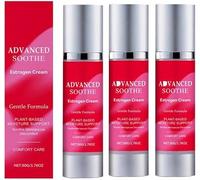 Crema de estrógeno vaginal de 50 g, suave, natural para la higiene íntima, loción hidratante, práctico cuidado de viaje para mujeres, esposas y madres, se absorbe rápidamente (3 unidades)