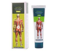 Crema de frotamiento muscular - Crema de fitness para articulaciones, 100 g, ungüento calmante para la muñeca, cuidado corporal, no graso, para piernas, espalda, hombros, uso diario, trabajo, hogar
