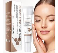Crema de glutatión para la cara, crema blanqueadora de manchas, 20 g, crema blanqueadora, crema hidratante eliminadora de manchas para espinillas, segura