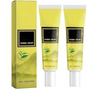 Crema de hierbas de Asia Oriental, crema hidratante para el cuerpo y el cuello, bálsamo de menta y madreselva, cuidado de la piel ligero, no graso, calma la piel seca y enrojecida, vegano 15 g (2