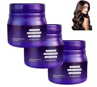 Crema de keratina para alisar el cabello, sedosa y natural, dile adiós al frizz, peinado duradero.