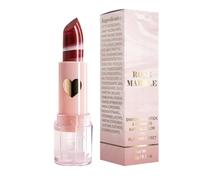 Crema de labios mate, maquillaje de labios aterciopelado | Lápiz labial brillante Crema labial de mármol mate - Cuidado de labios mate aterciopelado, tinte de labios de larga duración para hombres, mu