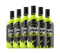 Crema de Licor Andalusí Peligro Catrina Tequila Melón 70 cl (Caja de 6 Botellas de 70 cl)