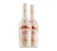 Crema de Licor Baileys Irish Cream Birthday Cake 70 cl (Caja de 2 Botellas de 70 cl)