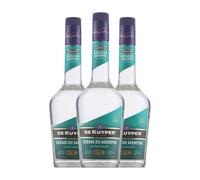 Crema de Licor De Kuyper Menthe White 70 cl (Caja de 3 Botellas de 70 cl)
