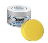 Crema de limpieza de zapatos blancos, crema de limpieza multiusos con borrador de esponja, crema multifuncional para eliminar manchas, sin necesidad de lavar, limpiador de zapatos blancos para
