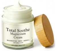 Crema de magnesio calmante integral, crema para el alivio de las articulaciones, refrescante y de rápida absorción, nutritiva y suave, cuida muñecas, rodillas, pies y articulaciones.