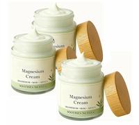 Crema de magnesio para aliviar los nervios, con fórmula de suministro de minerales MSM y árnica, de rápida absorción, no grasa para las articulaciones y los músculos de la rodilla,3pcs