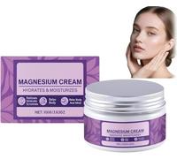 Crema de Magnesio para Dormir, Crema Corporal Hidratante y Calmante para Piernas Inquietas, Fórmula Hidratante y Calmante para Piernas, Brazos, Rodillas, Articulaciones y Glúteos