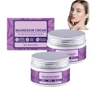 Crema de Magnesio para Dormir, Crema Corporal Hidratante y Calmante para Piernas Inquietas, Fórmula Hidratante y Calmante para Piernas, Brazos, Rodillas, Articulaciones y Glúteos