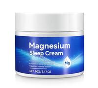 Crema de magnesio para dormir, crema de magnesio para uso externo, promueve la relajación profunda, altamente concentrada, alivia la tensión muscular 90 g