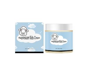 Crema de Magnesio Para Niños,Loción De Sueño Para Niños,Cuerpo Calmante Para La Hora De Acostarse,Calma a Bebés Activos e Inquietos,100G
