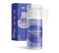 Crema de magnesio para nios y bebs - Locin de cuerpo relajante para la hora de acostarse - Cloruro de magnesio natural con Arnica y MSM en la base