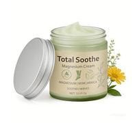 Crema de Magnesio Total Soothe 2026 | Crema de Magnesio para el Alivio Nervioso, de Rápida Absorción, No Grasa, para Articulaciones y Músculos | Uso Diario para Dolores Musculares (1 PC)