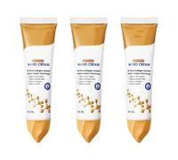 Crema de mano antienvejecimiento de colágeno, crema de manos hidratante y nutritiva para la piel seca, agrietada, absorbente rápida, no grasosa con hidratación (3pcs)