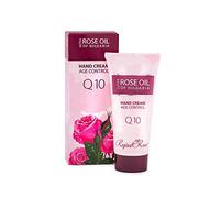 Regina Floris Crema de manos Q10 anti-edad Rosa de Bulgaria sin parabenos 50 ml