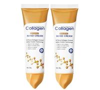 Crema de Manos Antiedad con Colágeno, Hidratación Intensa, Mejora la Piel Seca y Áspera, Rápida Absorción, Para Todo Tipo de Piel