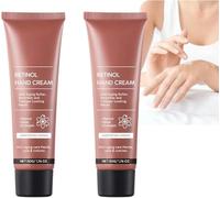 Crema de manos antiedad con retinol, hidratación intensa para una piel, uñas y cutículas suaves y de aspecto más joven.