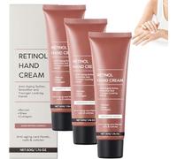 Crema de Manos Antiedad con Retinol para Piel Seca y Agrietada, Hidratante para Manos Secas y Agrietadas, Hidratante Antiarrugas, Loción Reparadora de Noche para Todo Tipo de Piel