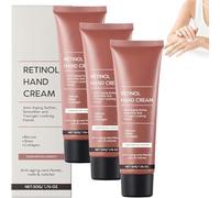 Crema de manos antiedad con retinol para piel seca y agrietada, nutritiva y calmante, reduce arrugas y restaura la elasticidad, para todo tipo de piel