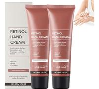 Crema de manos antiedad con retinol para piel seca y agrietada, nutritiva y calmante, reduce arrugas y restaura la elasticidad, para todo tipo de piel