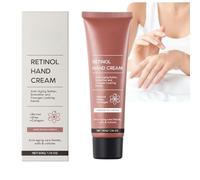 Crema de Manos Antiedad con Retinol: Protege la piel seca, las uñas y las cutículas, dejando las manos suaves y tersas. Ligera y no grasa. Loción reafirmante que reduce las arrugas.