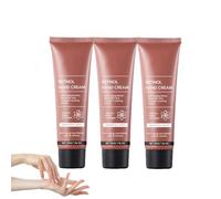 Crema de manos antienvejecimiento con retinol, nutritiva para manos, fórmula de retinol suave, repara incluso la piel agrietada, perfecta para viajar y antes de acostarse (3)