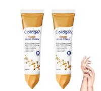 Crema de manos antienvejecimiento de colágeno, crema de manos para reparación de piel agrietada antisecado, rejuvenecedor, colágeno hidratante, antiarrugas (2)