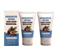 Crema de manos - Bálsamo hidratante tamaño viaje, 50 g de ungüento intensivo de rápida absorción, nutrición revitalizante cutículas sensibles y ásperas de las palmas, piel seca y agrietada (2pcs)