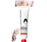 Crema de manos con ácido kójico, crema de manos tierna blanqueadora, niacinamida, ácido hialurónico, crema de manos tierna y blanqueadora con ácido kójico, crema reafirmante antiarrugas (1pcs)