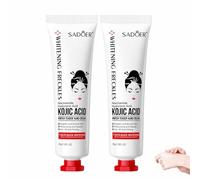Crema de manos con ácido kójico Sadoer, crema de manos tierna blanqueadora con ácido kójico Sadoer, humectante for manos, no pegajoso for uso diario /135