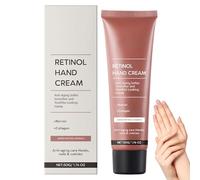 Crema de Manos con Retinol, Loción Reafirmante Antiedad para Manos, Hidratante para Manos Secas y Agrietadas, Protege la Piel y las Uñas.