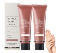 Crema de Manos con Retinol, Loción Reafirmante Antiedad para Manos, Hidratante para Manos Secas y Agrietadas, Protege la Piel y las Uñas.