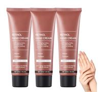 Crema de Manos con Retinol, Loción Reafirmante Antiedad para Manos, Hidratante para Manos Secas y Agrietadas, Protege la Piel y las Uñas.