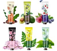 Crema de Manos, Crema Manos, Hand Cream, Para Secas Y Agrietadas, Humectante de Mano y pies, Pequeño Regalo para Mujeres, Cumpleaños, Navidad, 6pc