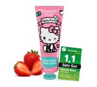 Crema de manos de Hello Kitty con fresa de 30 ml, hidratante, nutritiva y de absorción rápida, para niños, adolescentes y adultos, tamaño de viaje