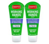 Crema de manos de tratamiento nocturno O'Keeffe's Working Hands; tubo de 85 ml; (paquete de 2)