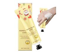 Crema de Manos Hidratante | Crema de Manos Suavizante con Fragancia a Limón 30g, Facial No Grasa - Para Todo Tipo De Piel Viaje Noche Diario Hogar Temporada Exterior Transporte