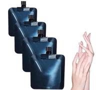 Crema de manos hidratante y blanqueadora portátil de larga duración, crema para el cuidado de la piel de manos y cuerpo, crema para manos para mujeres, crema blanqueadora de manos (4 piezas)