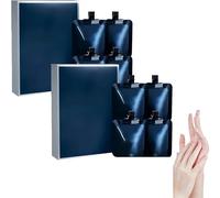 Crema de manos hidratante y blanqueadora portátil de larga duración, hidratante y humectante, crema para el cuidado de la piel de manos y cuerpo secos y agrietados, mejora la piel opaca. (8Piezas)