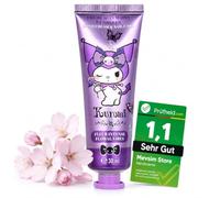 Crema de manos Kuromi de fresa, 30 ml, hidratante, nutritiva y de absorción rápida, para niños, adolescentes y adultos, tamaño de viaje