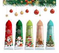 Crema de Manos Regalo,Crema Manos Navidad,5 Piezas Mini Hand Cream Set,Cream Protectora de Manos Reparadora Hidratante Nutritiva Regalos para Navidad,para Mujeres Hombres Mamás y Colegas,Regalo Mujer