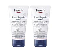 Crema de manos reparadora Eucerin 5% Urea 2 x 75 ml